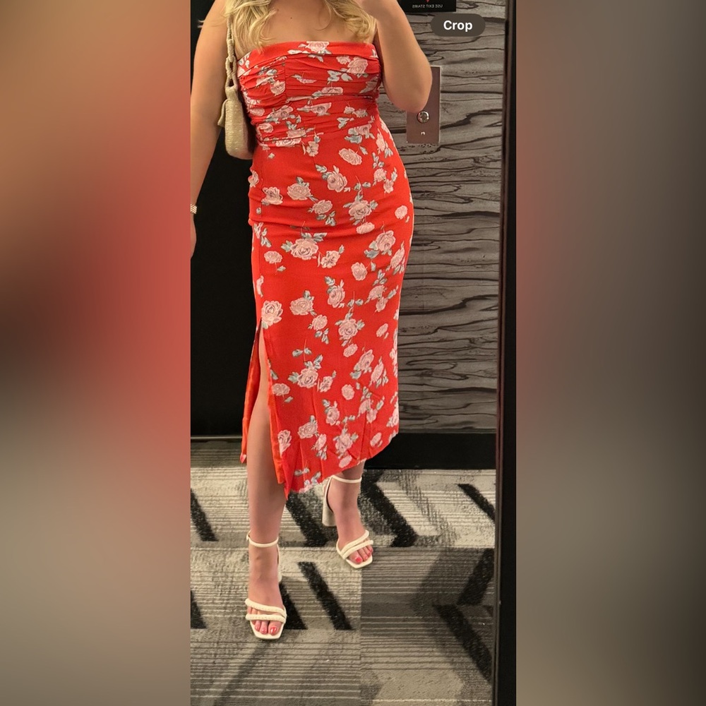 Wayf Midi Flower Dress
